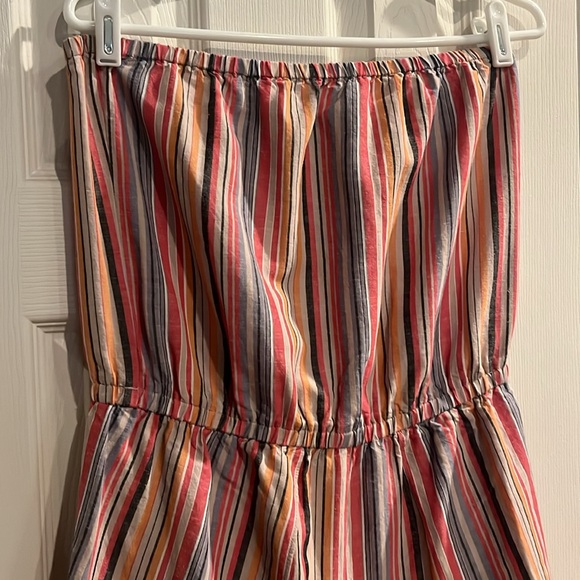 Anthropologie Drew Emerson Strapless Tulip Hem Jumpsuit M - Picture 6 of 10